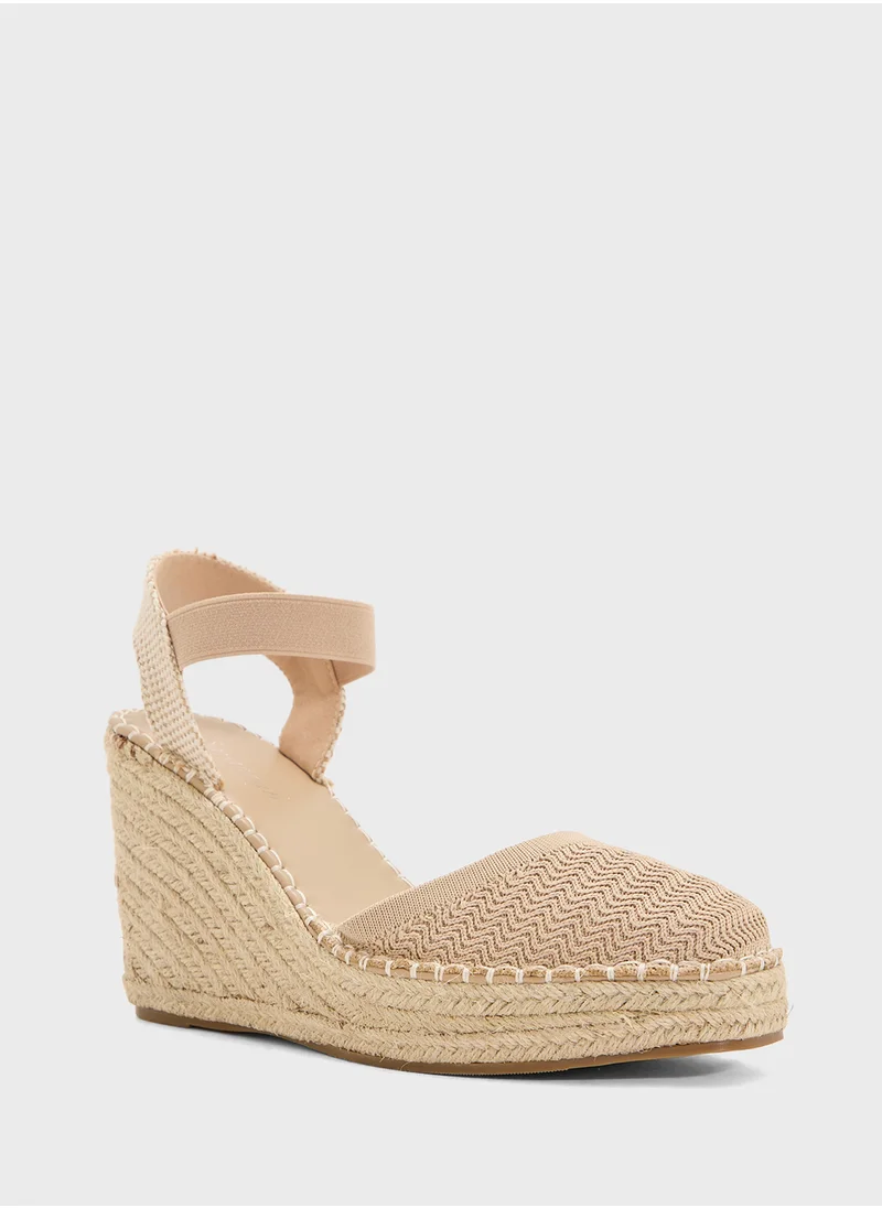 ايلا High Heel Classic Espradille Wedge