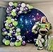 Beaumode Boy Story Balloon Arch Garland Green Purple Balloon Kit for Its a Boy Story Baby Boy Shower Western Cowboy Space Adventure Theme Kids 2d Birthday Party Decorations Lime Green Purple - Image 4