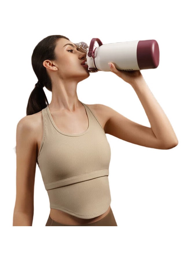 JD.com Jd Jingzao Insulated Mug [Costa Collaboration] Large Capacity Coffee Pot Water Bottle For Men And Women 1.25L - Image 2