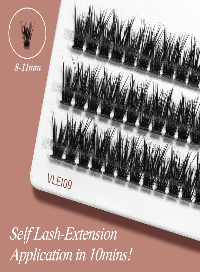 iEnvy i•ENVY Faux Mink Volume Extension Cluster Lash Medium, Mink-Like Extension Fiber, Seamless DIY Application - Image 3