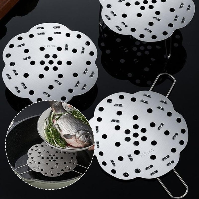 Collapsible Stainless Steel Steamer Basket for Pots, Expandable Steam Rack Insert for Healthy Cooking, Vegetable, Egg, Corn and Potato Steamer, Durable Kitchen Cooking Tool 15.5 cm - Image 5