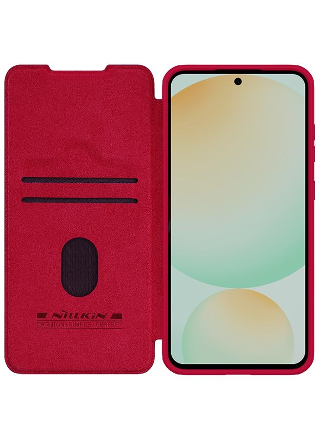 Nillkin Case For Samsung Galaxy S24 FE 5G QIN Series Pro Sliding Camera Cover Design Leather Phone Case - Image 3