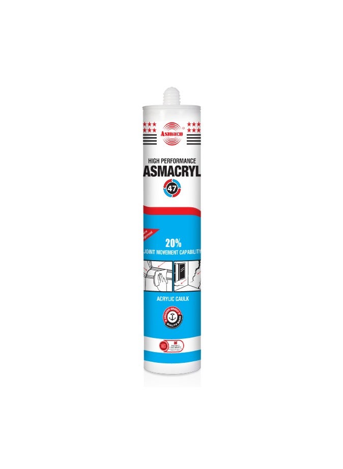 Asmaco - Asmacryl 47 Acrylic Duct Sealant - White - Image 1