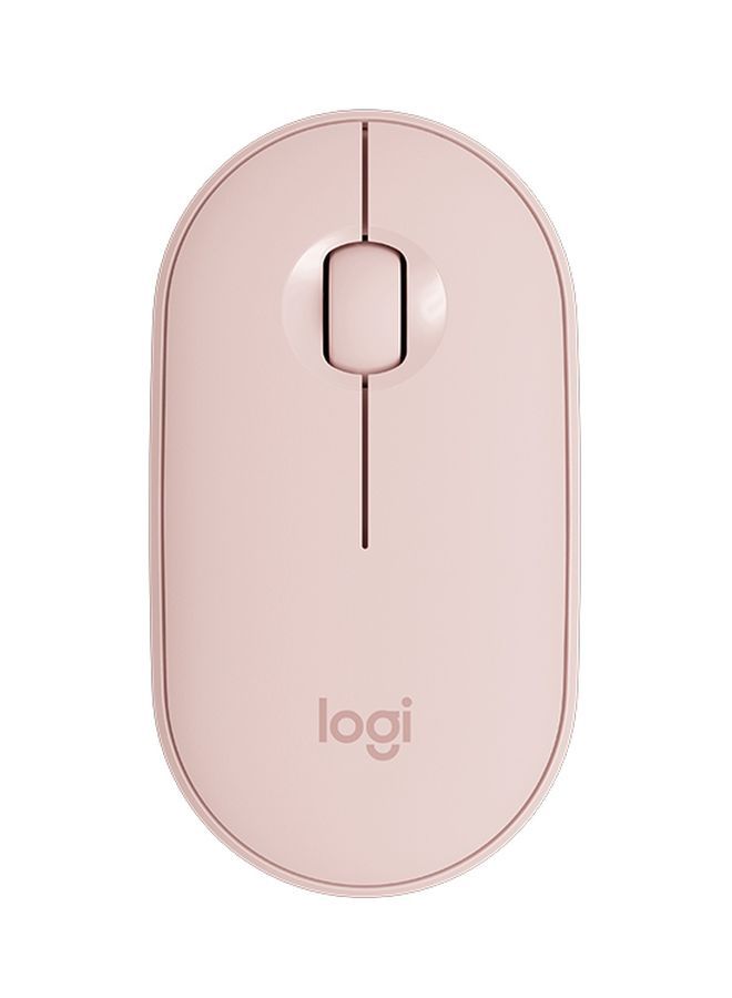 NIBEMINENT Wireless Optical Mouse Pink - Image 1