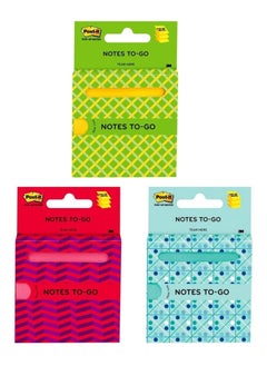 Post It 3-Pack Pop-Up Notes Multicolour  - Image 1