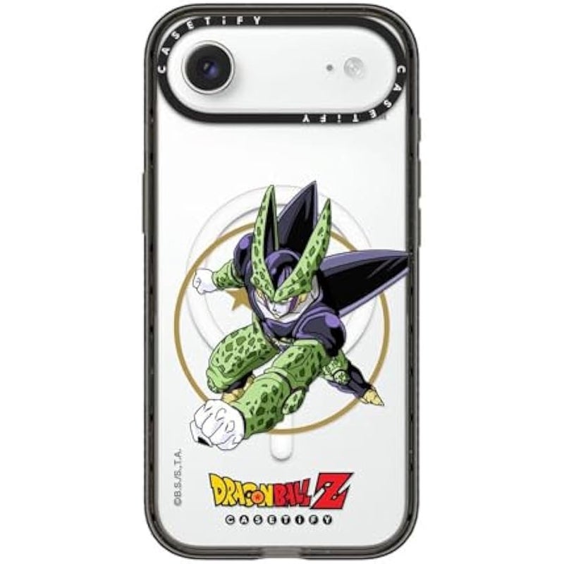 Casetify Impact iPhone Air Case 【Dragon Ball Colab/Slim/Magsafe / 8.2 ft. 4X Military Grade Drop Protection】 - Cell Complete Form - Clear Black - Image 1