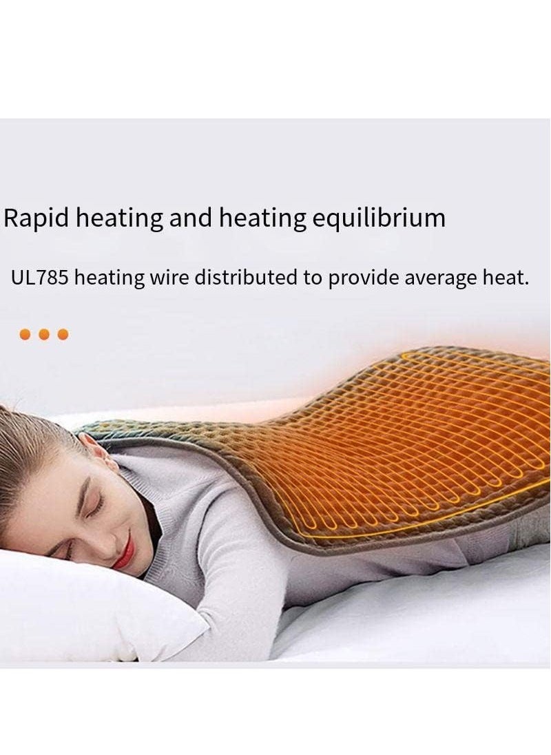Gerenic Electric Heating Blanket, Heating Pads, Soft Plush Heating Blankets, 6 Heating Settings Automatic Power Off, Washable Pad  - Image 4