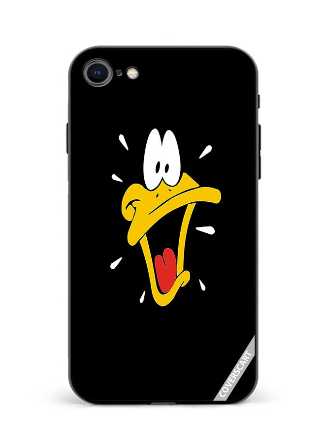 COVERSCART Protective Case Cover For Apple iPhone 7 Astonished Goofy Design Multicolour