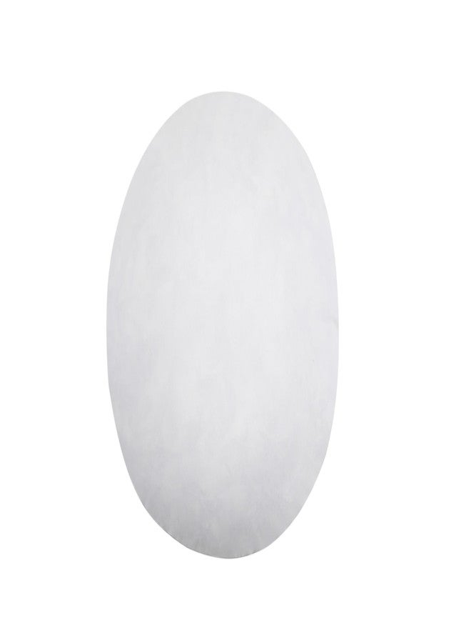 HOMESJUN Set of 2, 95% Feather 5% Down 18 Inch Round Decorative Pillow Insert, Cotton Cover, White, Set of 2 - Image 4