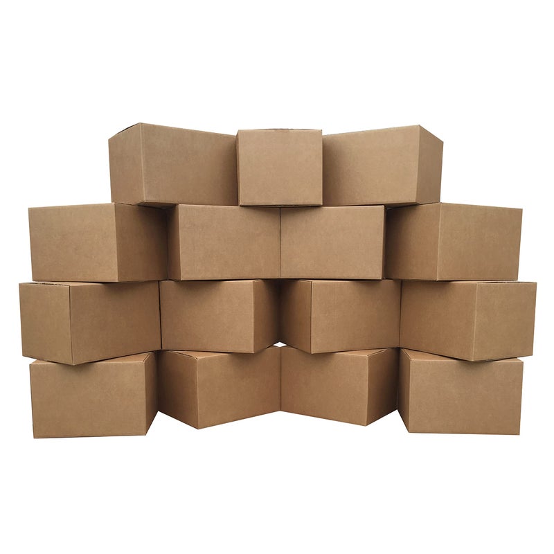 uBoxes Moving Boxes Bundles Medium Boxes 18" x 14" x 12" - Medium Boxes (Pack of 15) - Image 4