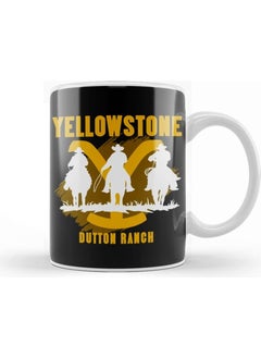 Baskı Dükkanı Print Shop Yellowstone Dutton Ranch 01 Mug Porcelain 