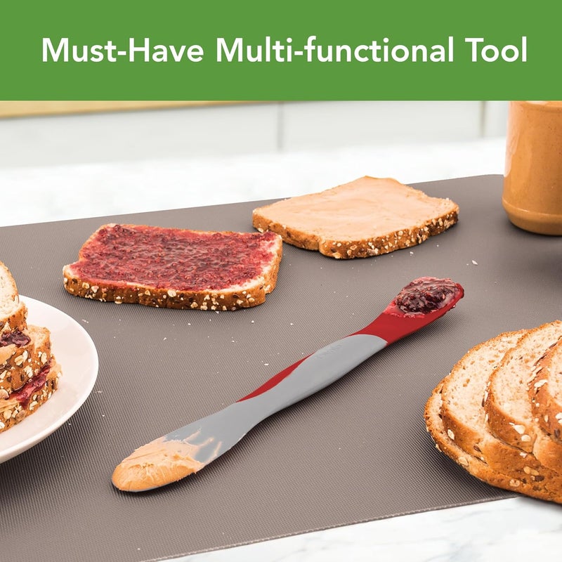 Tovolo Mini Scoop Slicing, Spreading, and Scraping Tool, Cayenne - Image 2