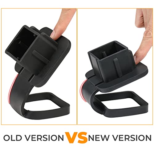 BougeRV 1 1/4 Inch (1.25 Inch) Trailer Hitch Cover Plug Insert Rubber Hitch Plug Fits 1.25 Inch Receivers for Subaru Jeep - Image 5