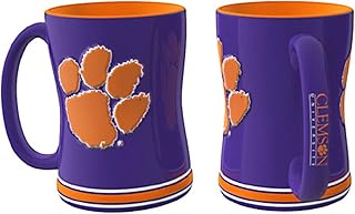 Boelter Brands Clemson Tigers Coffee Mug - 15oz Sculpted - Image 1