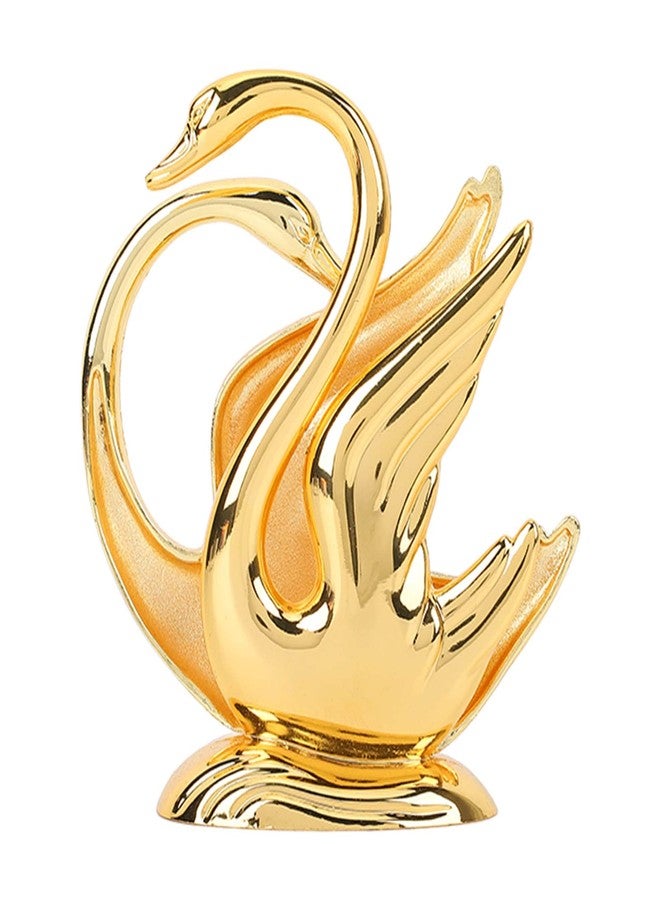 Milltrip Swan Napkin Holder Golden Swan Design Rustproof Alloy Elegant Metal Napkin Holder for Napkin Hotel - Image 1