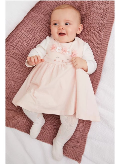 My First Cord Pinny dress Set