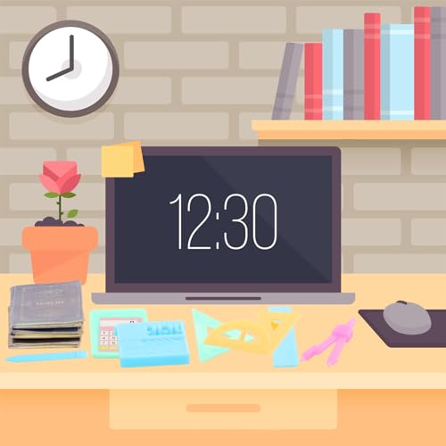 ENOCHT 22 قطعة مجموعة مدرسة دمى 6 بوصة - ملابس وإكسسوارات دمى تشمل مجموعتين من الملابس و3 فساتين عصرية و1 كمبيوتر و1 نظارات و15 قطعة إكسسوارات دراسية - Image 5