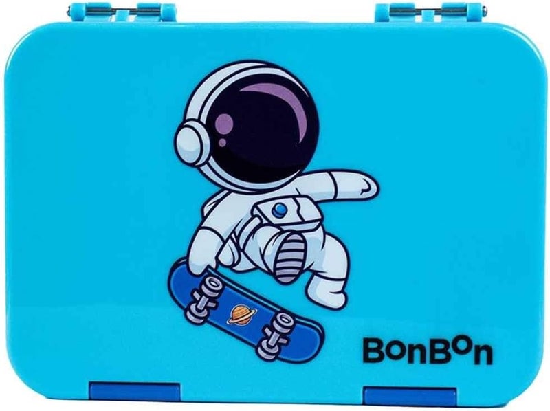 BonBon Prime 4-6 Compartment Leakproof Lunchbox - Skater Astro - Image 1