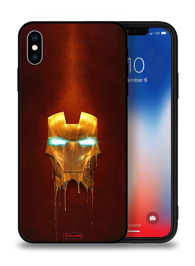 Tolwak Apple iPhone XS Protective Case Iron Man Marvel Comics - Image 1