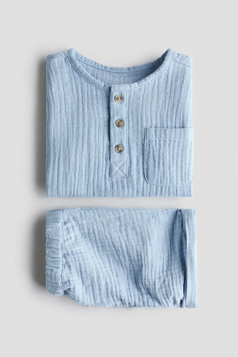 H&M 2-piece top and shorts set