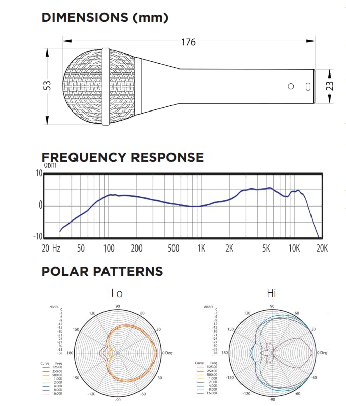 Audix OM3 Multi-Purpose Vocal and Instrument Dynamic Vocal Microphone - Image 2