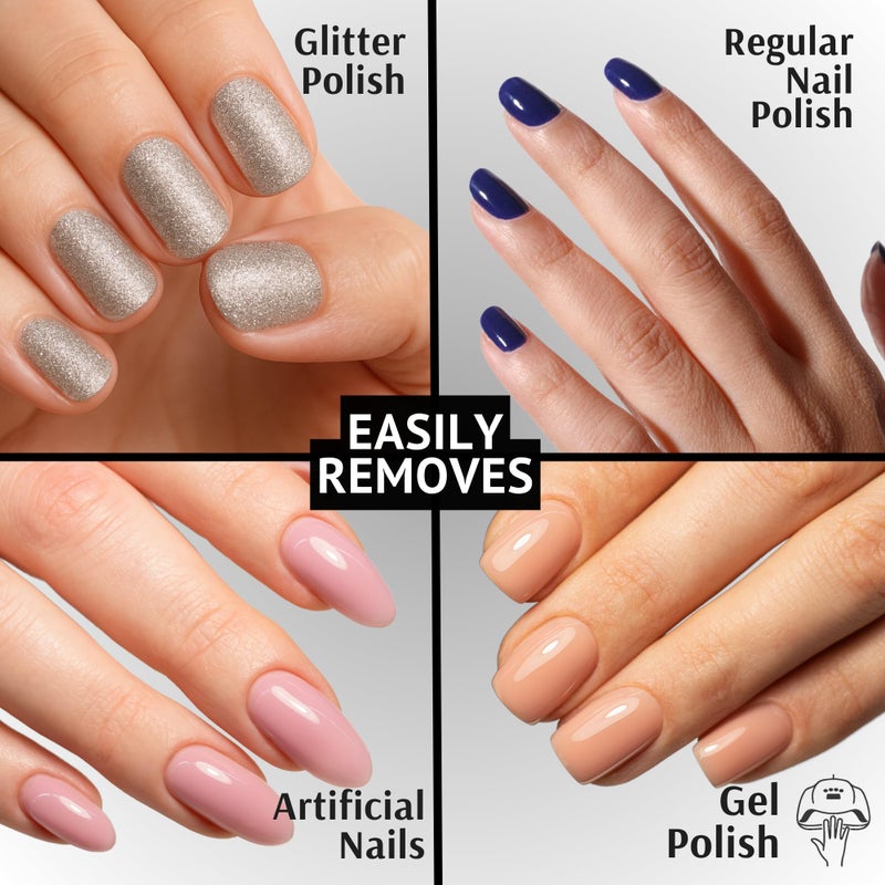 Pronto 100% Acetone Nail Polish Remover - Gel Polish Remover for Nails | Acetone Nail Polish Remover & Remover For Nails, Glue, Gel, Acrylic & Dip | 100 Percent Pure Acetone, 16 Fl oz (Pack of 1) - Image 3