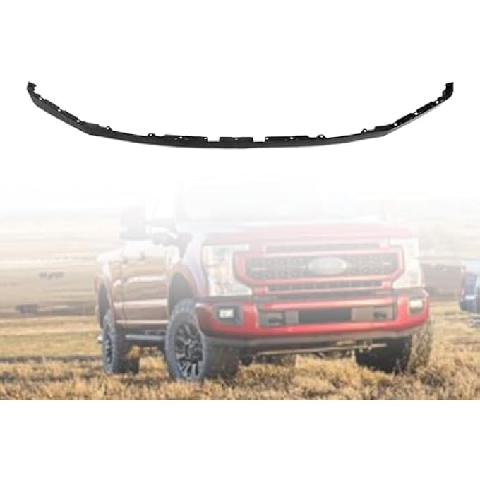 LOSTAR Front Lower Deflector Valance Panel for 2020 2021 2022 F-2-5-0 F-3-5-0 F450 F550 Super Duty - Image 1