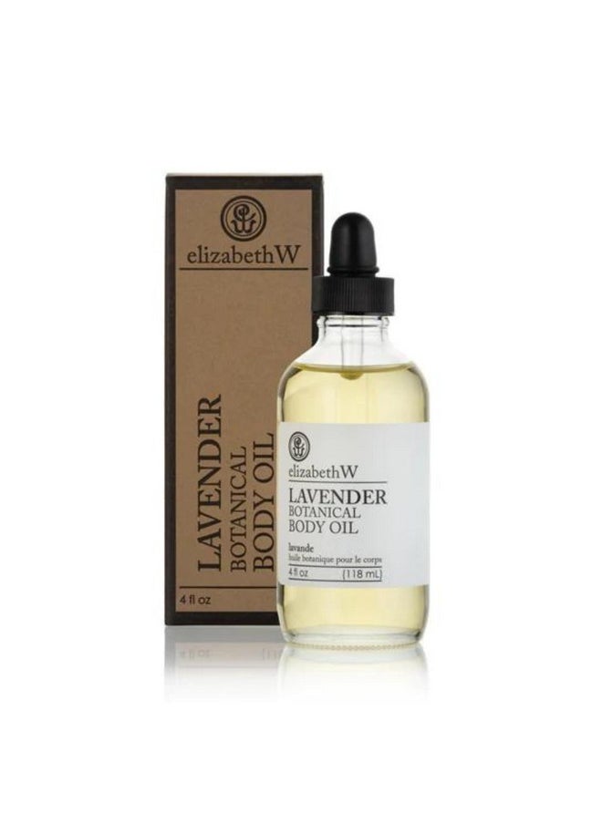 elizabeth W Elizabethw Lavender Body Oil 4 Ounces  - Image 1