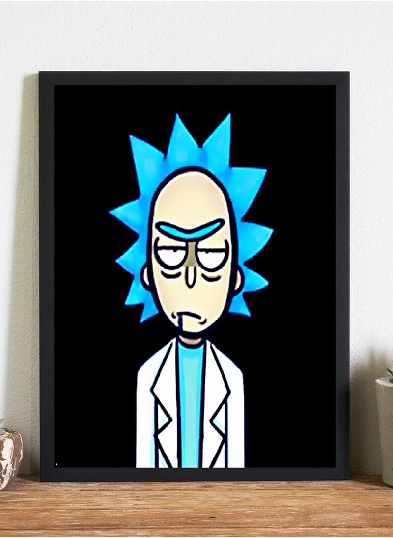 URBANTRANDS Wall Art Poster with Frame  - Image 1