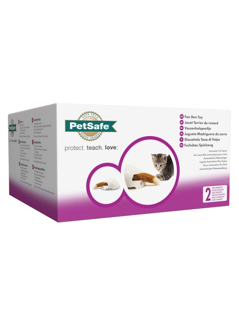 Petsafe FroliCat Fox Den Automatic Interactive Cat Teaser Toy - Image 4