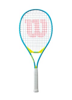 Wilson Ultra Power Jr 25 Tennis Racket, 16X17, Junior Beginners - Blue/ Yellow  - Image 1