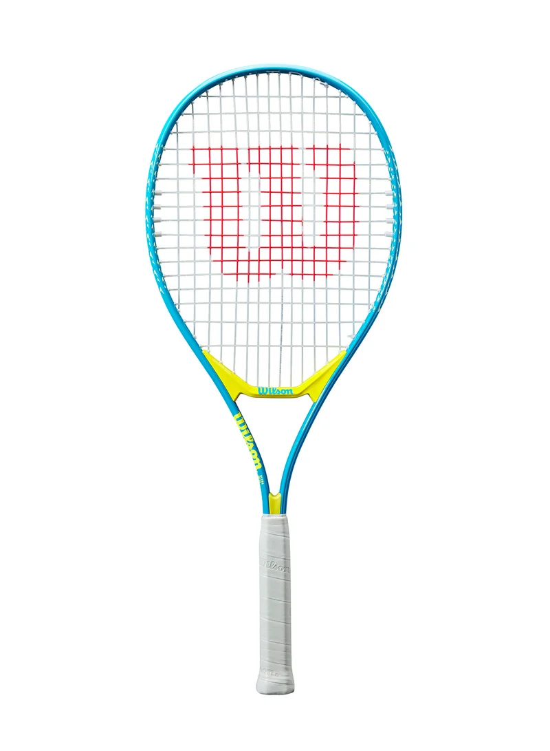 Wilson Ultra Power Jr 25 Tennis Racket, 16X17, Junior Beginners - Blue/ Yellow