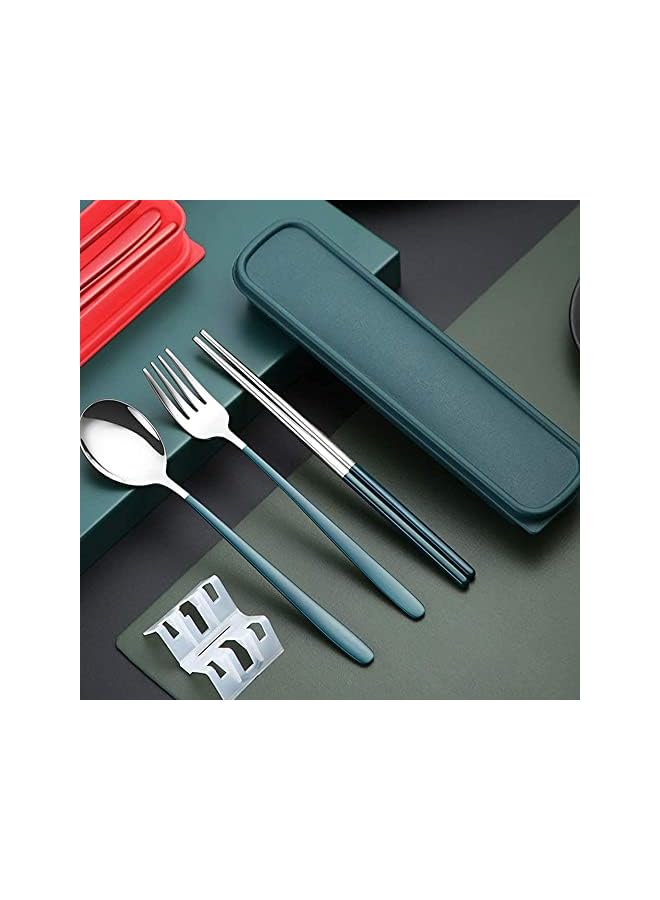 AMERTEER Spoons Forks and Knives silverware utensil set, stainless steel flatware silverwear sets cutlery cubiertos kitchenware, kitchen, home, dishes, dinnerware sets - Image 3