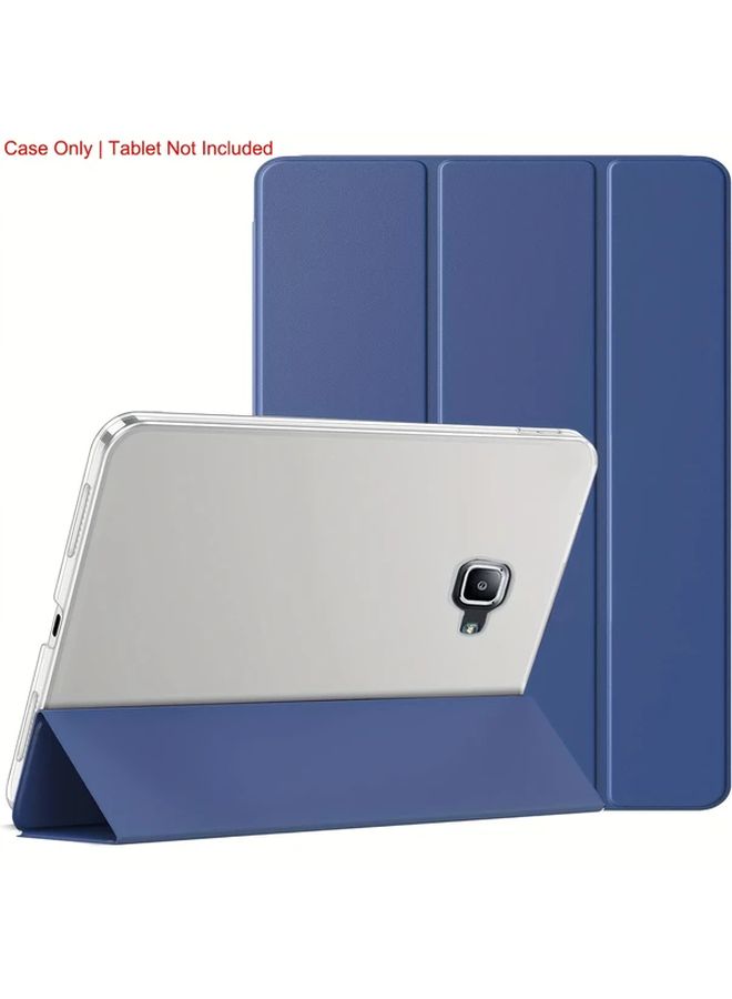 Black Ultra Thin PU Leather Auto Wake Sleep Flip Cover for Galaxy Tab A 10 1 Inch - Image 1