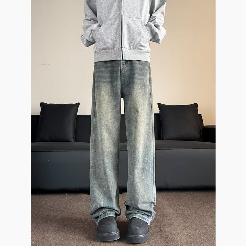 Unisex Casual Daily Denim Jeans - Image 1