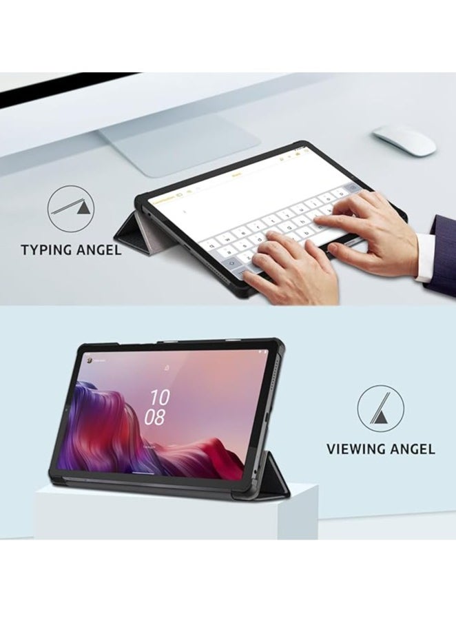 General Case for Lenovo Tab M9 9 Inch 2023 Tablet with Auto Sleep/Wake with Tempered Glass Screen Protector for Lenovo Smart Tab M9 Tablet (TB310FU / TB310XU)  - Image 3