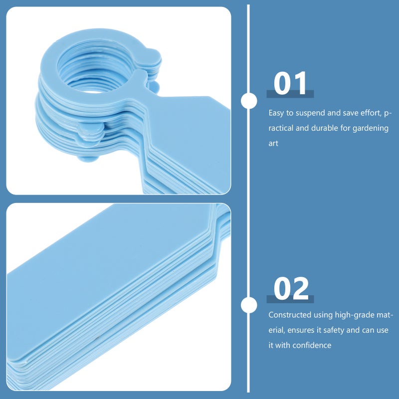 100pcs Label Thick Plant Mark Classification Color Cards Hanging Mark - Image 4