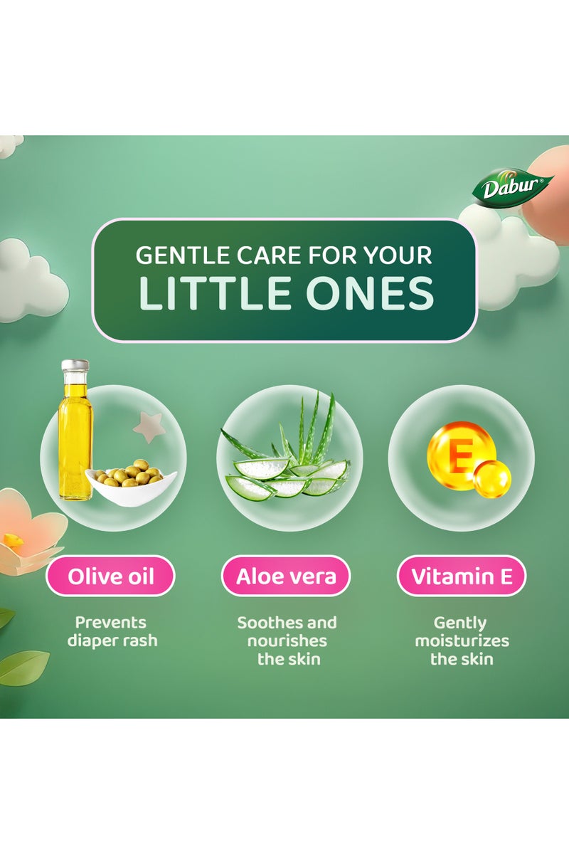 Dabur جيل زيت الزيتون للأطفال هيربولين يمنع طفح الحفاض - Image 4