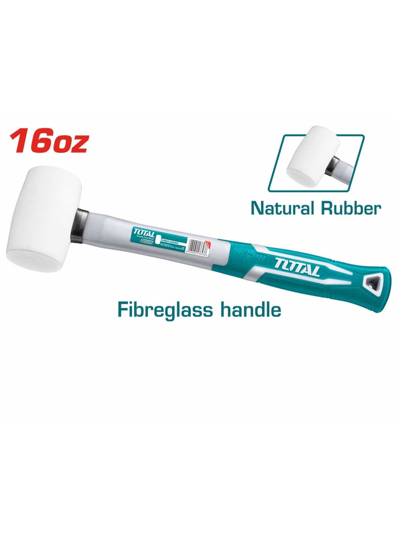 توتال شاكوش ربر ابيض يد فيبر 450 غرام  - Image 1