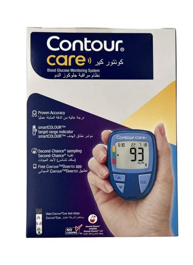 Ascensia Contour Care Blood Glucose Monitoring System Kit  - Image 1
