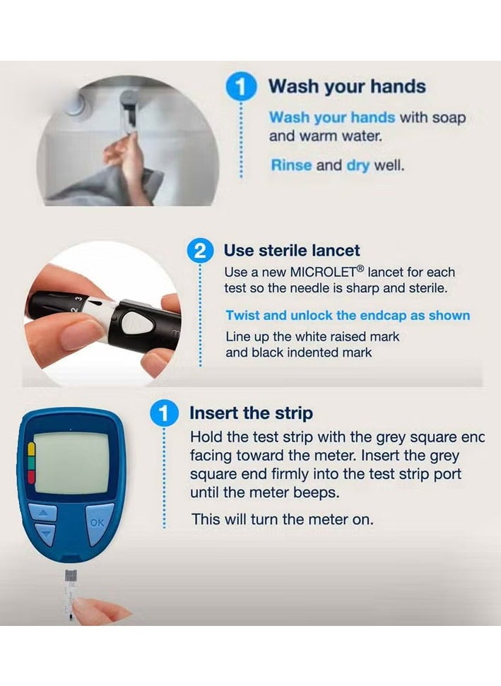 Ascensia Contour Care Blood Glucose Monitoring System Kit  - Image 2