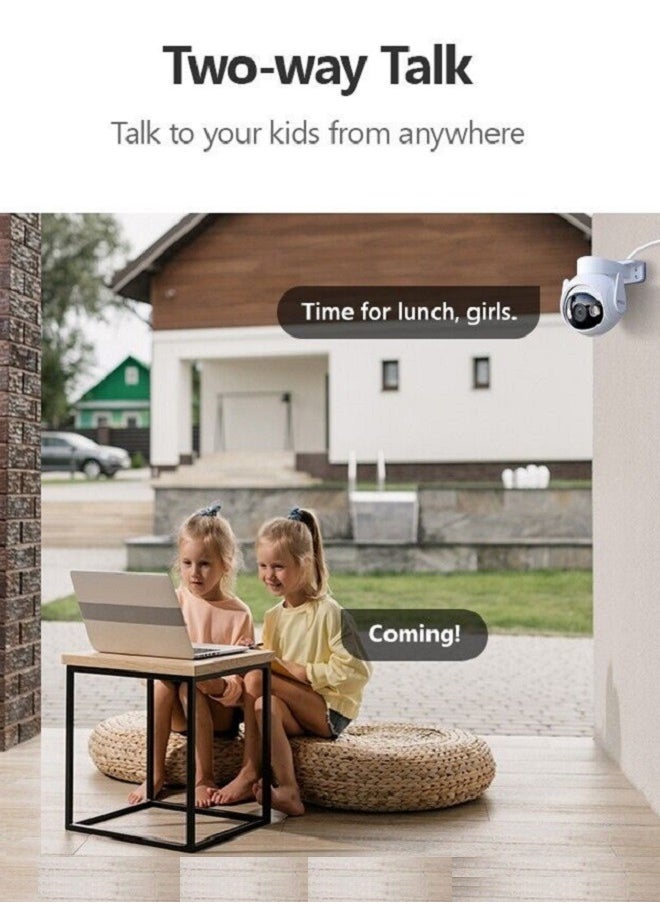 IMOU - Imou Cruiser 2 5MP Wi-Fi Outdoor Security Camera Night Vision Two Way Talk IP66 Weather resistance 3K QHD Image Smart Full color Panoramic Pan and Tilt Powered by Imou SENSE™ Smart Tracking - Image 1