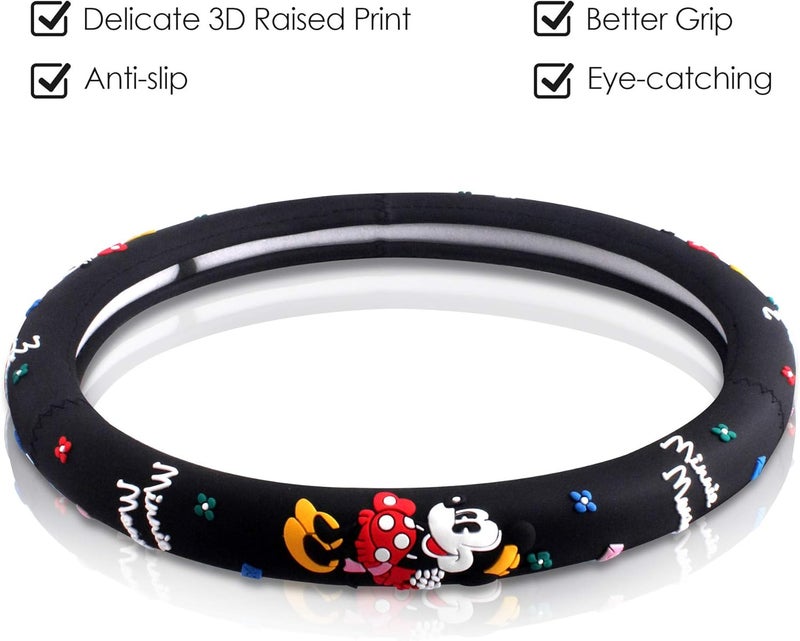 Finex Minnie Mouse Silicone Steering Wheel Cover - Image 4