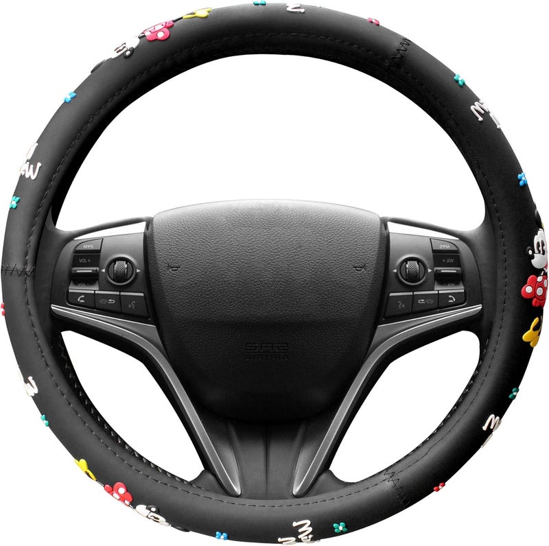 Finex Minnie Mouse Silicone Steering Wheel Cover - Image 1