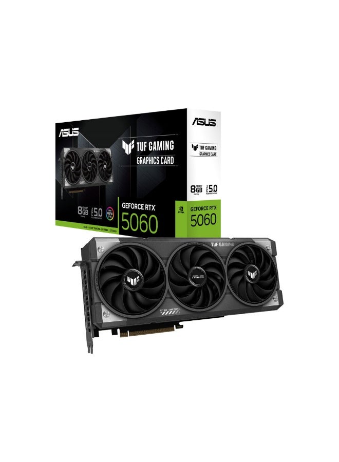 ASUS TUF Gaming GeForce RTX 5060 8GB GDDR7 Graphics Card, DLSS 4 - Image 1