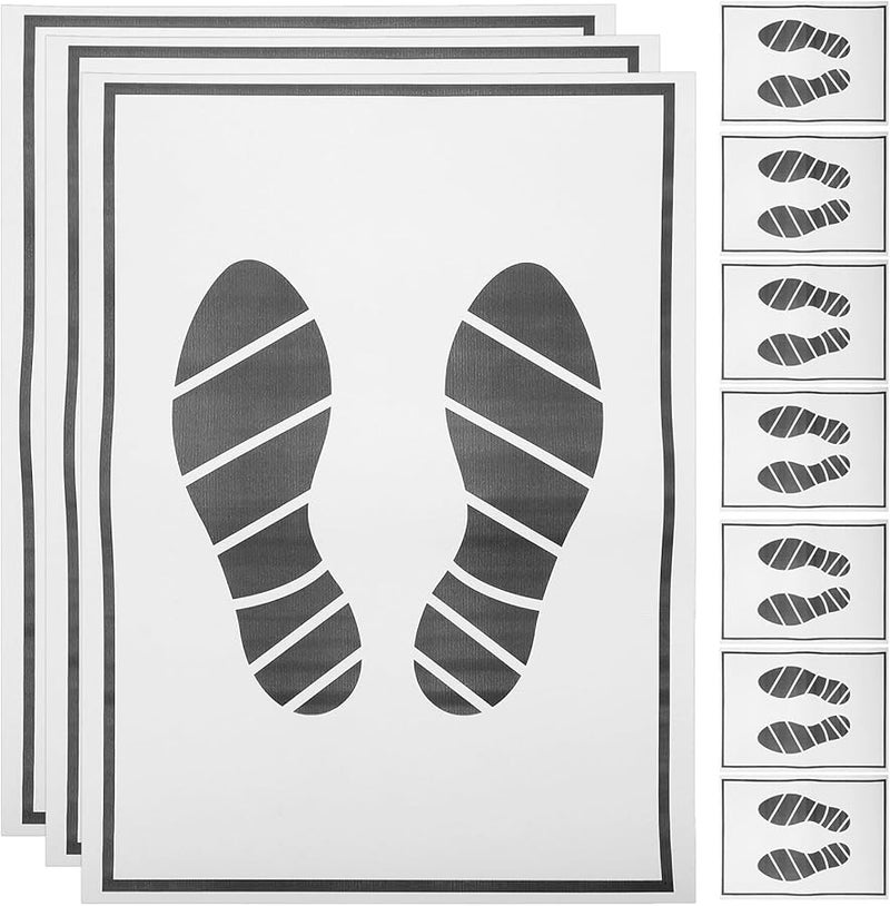 25 Pcs Disposable Car Paper Floor Mats Lightweight Portable Vehicle Foot Pads for Protection - Image 2