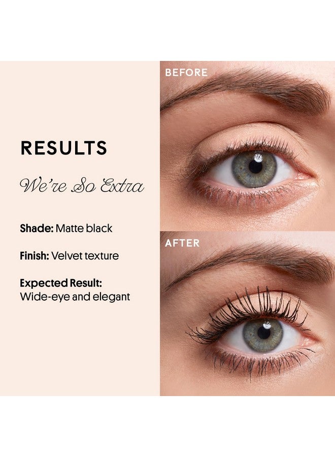 Winky Lux Winky Lux So Extra Mascara - Voluminous and Lengthening Black Eye Makeup - Image 4