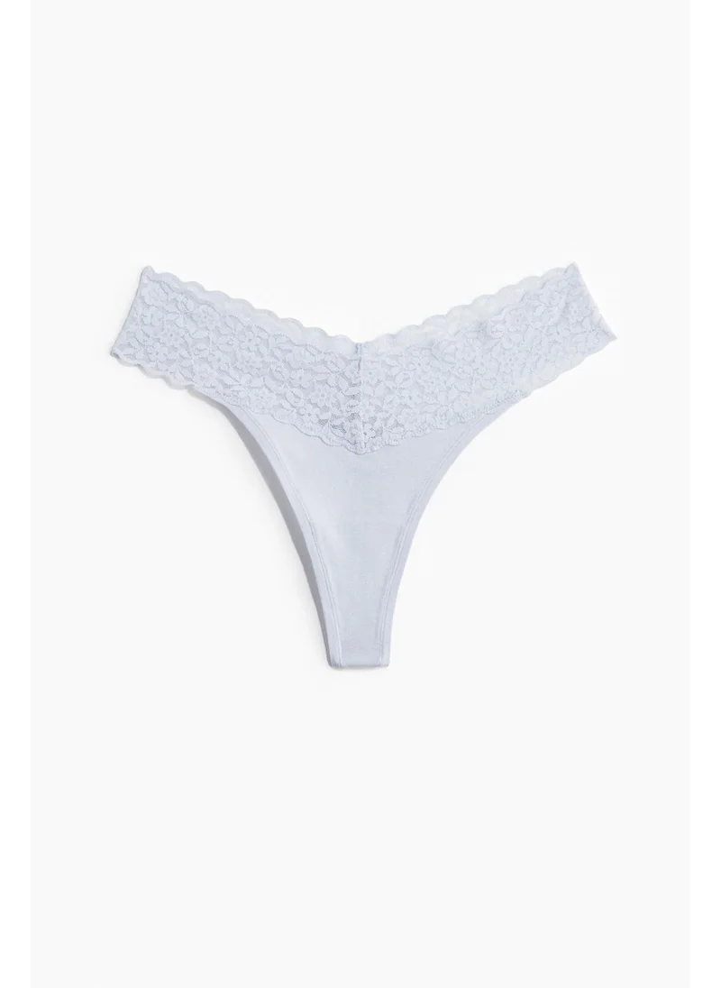 H&M 10-pack lace thong briefs