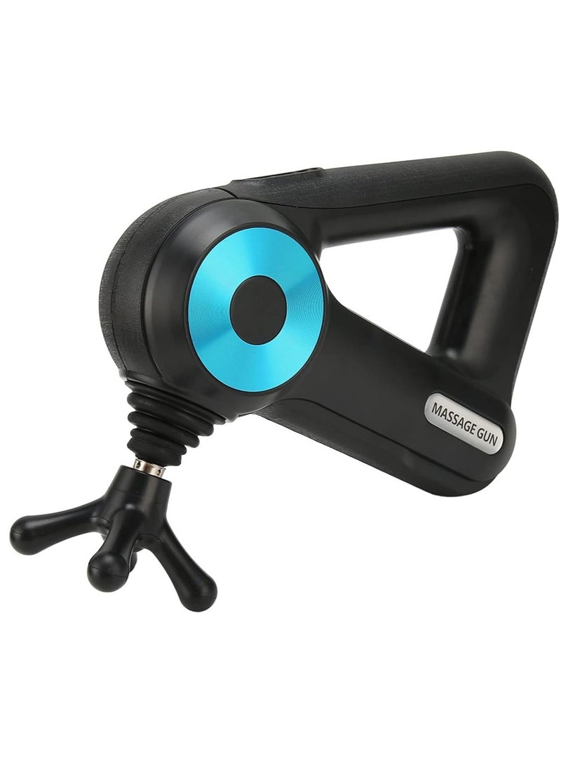 ELTRAZONE مدلك عضلات مثلثي، مدلك عضلات مثلثي كهربائي محمول 100-240 فولت 4 أوضاع 6 سرعات للأنسجة العميقة للاسترخاء (قابس الاتحاد الأوروبي) - Image 1