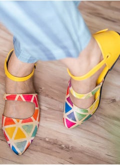 Yoo Street Rainbow & Sunshine Shoes – Radiant Style for Bright Days  - Image 1